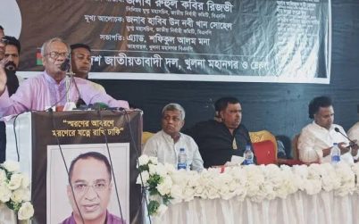 সরকার যেনতেনভাবে ক্ষমতা ধরে রাখতে চায়: রিজভী