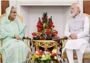 হাসিনা-মোদির বৈঠক শেষ, ৭ সমঝোতা স্মারক সই