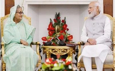 হাসিনা-মোদির বৈঠক শেষ, ৭ সমঝোতা স্মারক সই