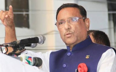 ঢাকায় আপনি ১০ লাখ বসান, আপনারা ১০ লাখ বসালে আমরা ৩০ লাখ বসিয়ে দেব,ওবায়দুল কাদের