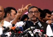 ফখরুল টাকার বস্তার ওপর শুয়ে আছেন বলে মন্তব্য করেছেন,ওবায়দুল কাদের