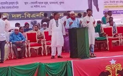 খুলনায় নানা প্রতিবন্ধকতা পেরিয়ে শুরু হয়েছে বিএনপির বিভাগীয় সমাবেশ