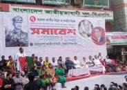 রাজধানীর নয়াপল্টনে বিএনপির কেন্দ্রীয় কার্যালয়ের স্বেচ্ছাসেবক দলের সমাবেশ