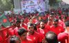 রাজধানীর সোহরাওয়ার্দী উদ্যানে জড়ো হয়েছেন আওয়ামী যুবলীগের নেতাকর্মীরা