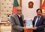 রাষ্ট্রপতির সঙ্গে বিএসএমএমইউ উপাচার্যের সৌজন্য সাক্ষাৎ