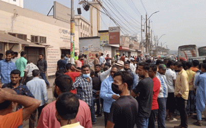 পদযাত্রায় অংশ নিতে গাবতলীতে জড়ো হচ্ছেন বিএনপির নেতাকর্মীরা