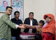 শীতার্তদের মাঝে কম্বল উপহার দিলো ঢাকা জেলা প্রেস ক্লাব