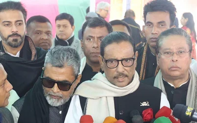 অস্তিত্বের জন্য নির্বাচনে আসতেই হবে বিএনপিকে: কাদের