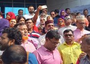 পদযাত্রায় অংশ নিতে জড়ো হচ্ছেন বিএনপি নেতাকর্মীরা