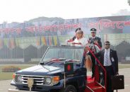 পুলিশ প্যারেডের মধ্য দিয়ে পুলিশ সপ্তাহ উদ্বোধন করলেন প্রধানমন্ত্রী