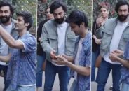 সেলফি তুলতেই ভক্তের মোবাইল ছুড়ে ফেললেন রণবীর