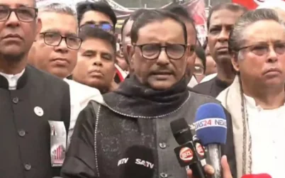 সাম্প্রদায়িক জঙ্গি গোষ্ঠীর পৃষ্ঠপোষক বিএনপি: ওবায়দুল কাদের