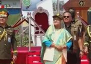 মিঠামইনে প্রধানমন্ত্রী, উদ্বোধন করলেন আবদুল হামিদ সেনানিবাস