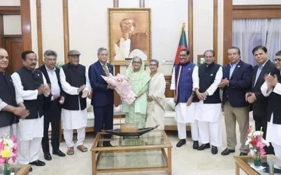 মোহাম্মদ সাহাবুদ্দিনকে প্রধানমন্ত্রীর অভিনন্দন