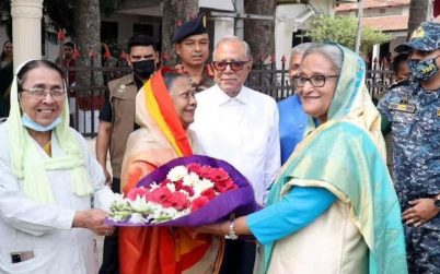 রাষ্ট্রপতির বাড়িতে প্রধানমন্ত্রীর আপ্যায়নে যা যা ছিল