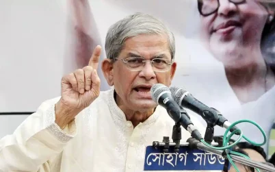 আন্দোলনের মধ্য দিয়ে সরকারকে পদত্যাগ করানো হবে : মির্জা ফখরুল