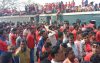 প্রধানমন্ত্রীর জনসভায় যোগ দিতে ট্রেনে উপচে পড়া ভিড়