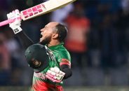 মুশফিকের ঝড়ো সেঞ্চুরিতে নতুন রেকর্ড বাংলাদেশের