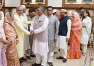 বঙ্গভবনে শেষ ঈদ শুভেচ্ছা বিনিময় রাষ্ট্রপতি আবদুল হামিদের