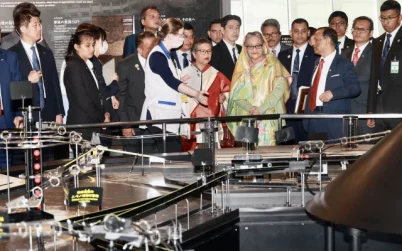 জাপানে জাতীয় বিজ্ঞান জাদুঘর পরিদর্শন প্রধানমন্ত্রীর
