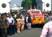 সদ্য সাবেক রাষ্ট্রপতি আবদুল হামিদকে রাজসিক বিদায়