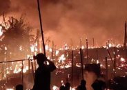 টেকনাফে রোহিঙ্গা ক্যাম্পে আগুনে পুড়ল শতাধিক ঘর