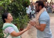 ১৩ বছর পর কলকাতায় সালমান খান, কালীঘাটে মুখ্যমন্ত্রীর সঙ্গে সাক্ষাৎ