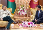 রাষ্ট্রপতির সঙ্গে সৌজন্য সাক্ষাৎ করেছেন মন্ত্রিপরিষদ সচিব