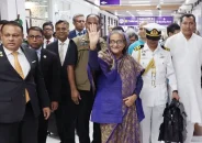রাষ্ট্রীয় সফর শেষে দেশে ফিরেছেন প্রধানমন্ত্রী