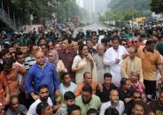 লোডশেডিংয়ের প্রতিবাদে ঢাকায় বিএনপির মিছিলে পুলিশের বাধা