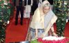 বঙ্গবন্ধুর প্রতিকৃতিতে প্রধানমন্ত্রীর শ্রদ্ধা