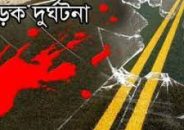 ট্রাক চাপায় প্রাণ গেল বাইক আরোহী বাবা-ছেলের