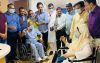 হাসপাতালের হুইল চেয়ারে খালেদা-মোশাররফের কুশল বিনিময়