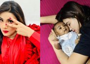 মাহিয়া মাহি প্রথমবারের মতো ছেলেকে প্রকাশ্যে আনলেন