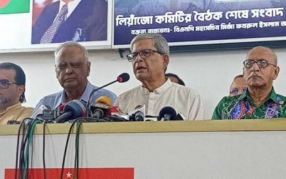 সরকারের পদত্যাগ ছাড়া সংলাপের প্রশ্নই উঠবে না: ফখরুল