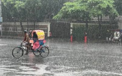 বৃষ্টিপাত কমে ফের বাড়বে গরম